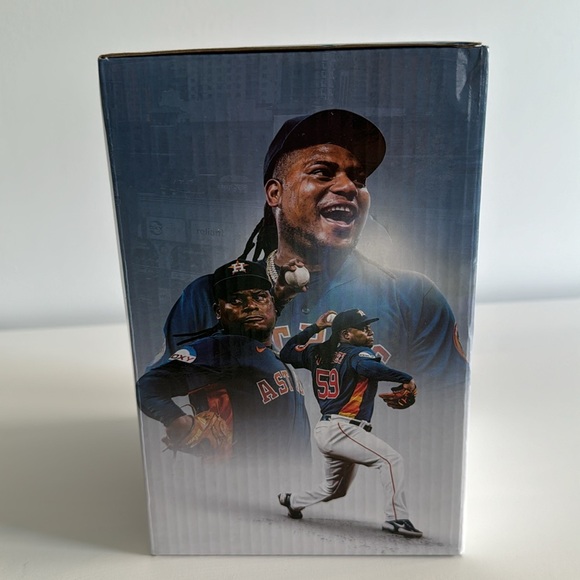 Framber Valdez No-Hitter Bobblehead NIB - Picture 3 of 7